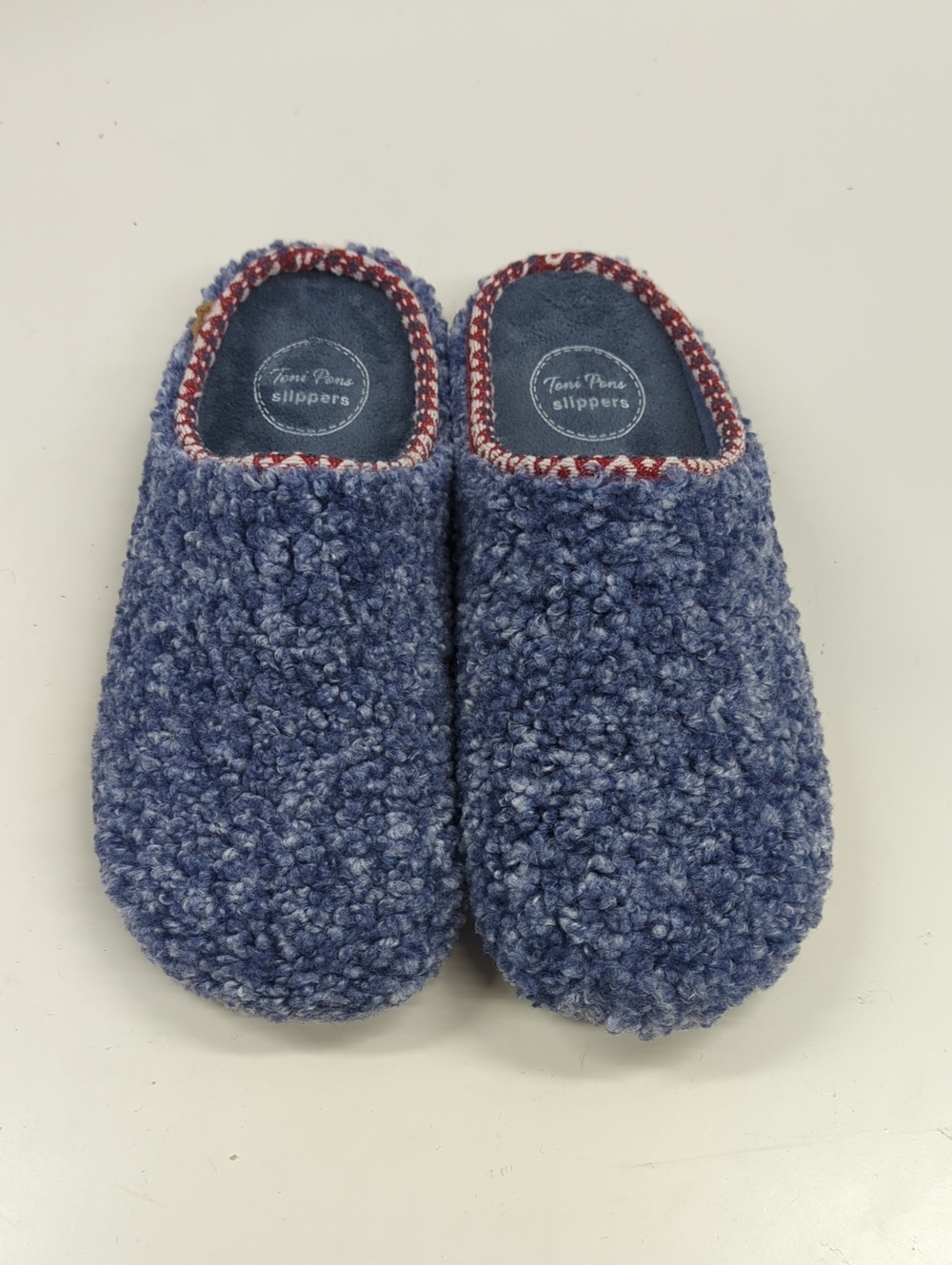 New Toni Pons MAUI-SH Blue Slippers Size EU 41, US 10